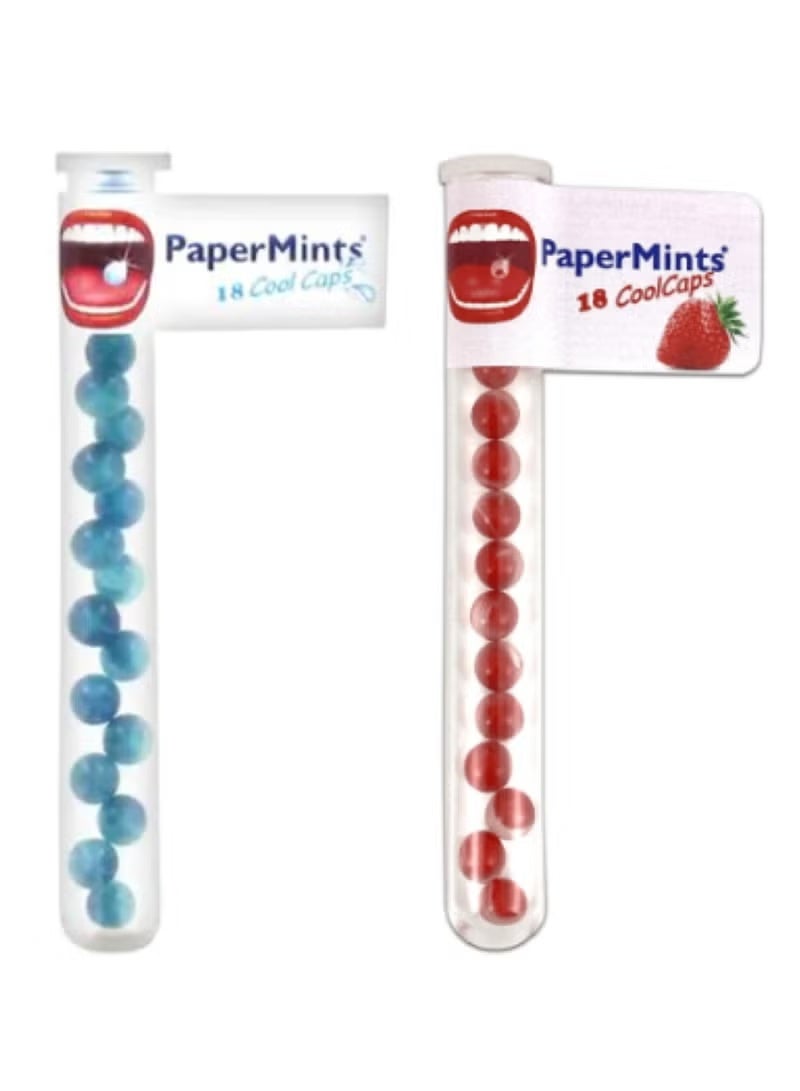 Peppermints Cool Blue Strawberry Hats 2-Pack